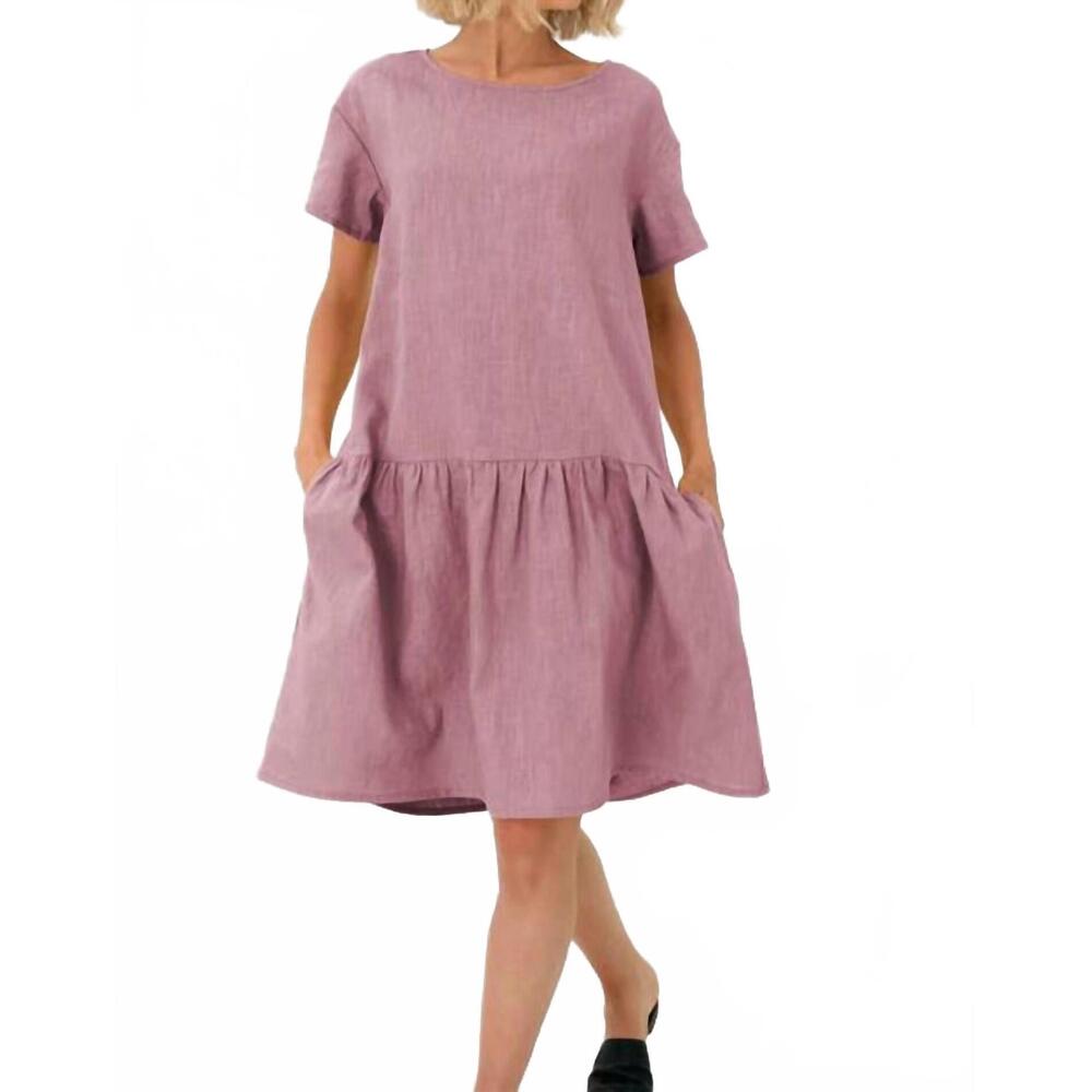 NEW LE MUSE blossom dress in rose pink